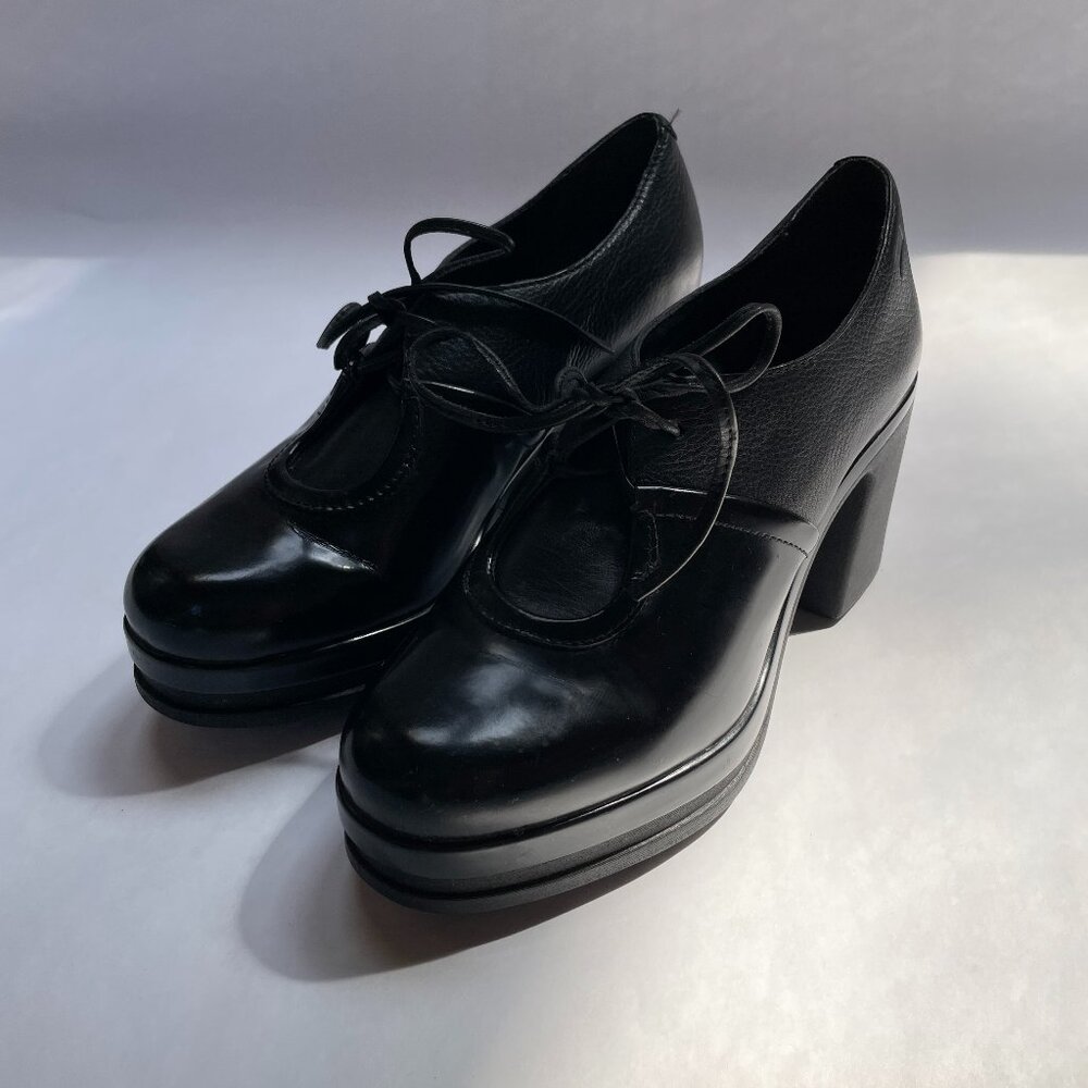 Camper | Size 7 | Alice K200465-001 | Platform and Block Heel | Black